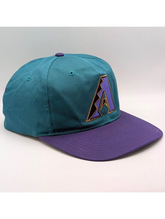 twins enterprise Other - Vintage Arizona Diamondbacks Hat Snapback Teal Purple Twins MLB Baseball 90s Cap